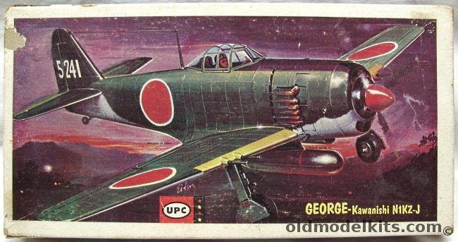 UPC 1/50 Kawanishi N1K2-J George - (ex-Marusan), 5060-100 plastic model kit